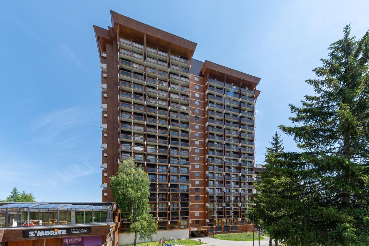 Sweetloc - Appt Au Pied Des Pistes Au Corbier Lägenhet Villarembert Exteriör bild